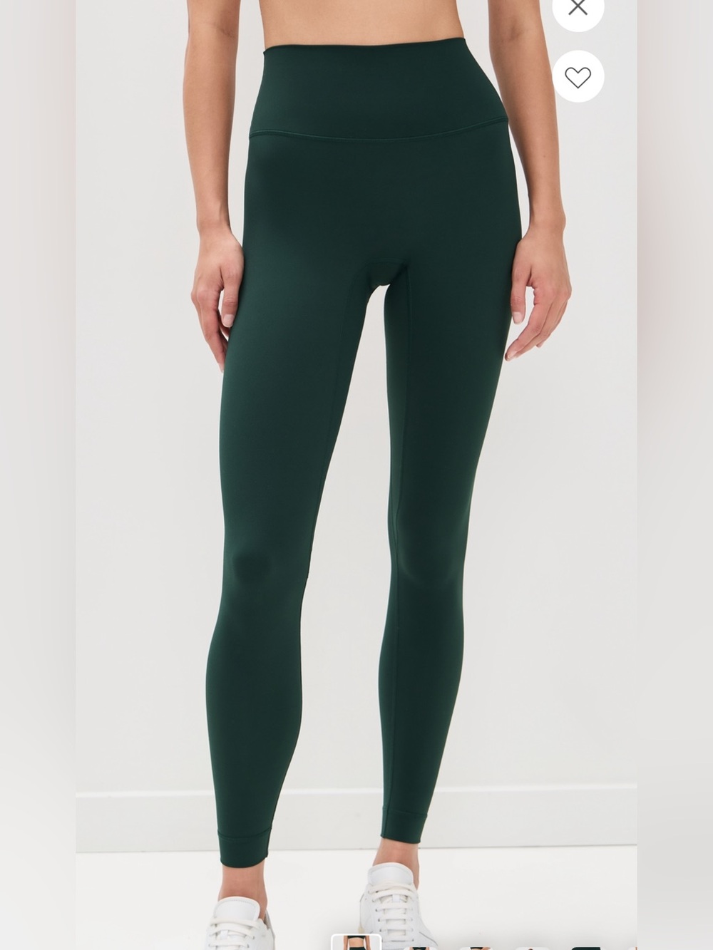 SET Active High-Rise Forest Green Women's Leggings